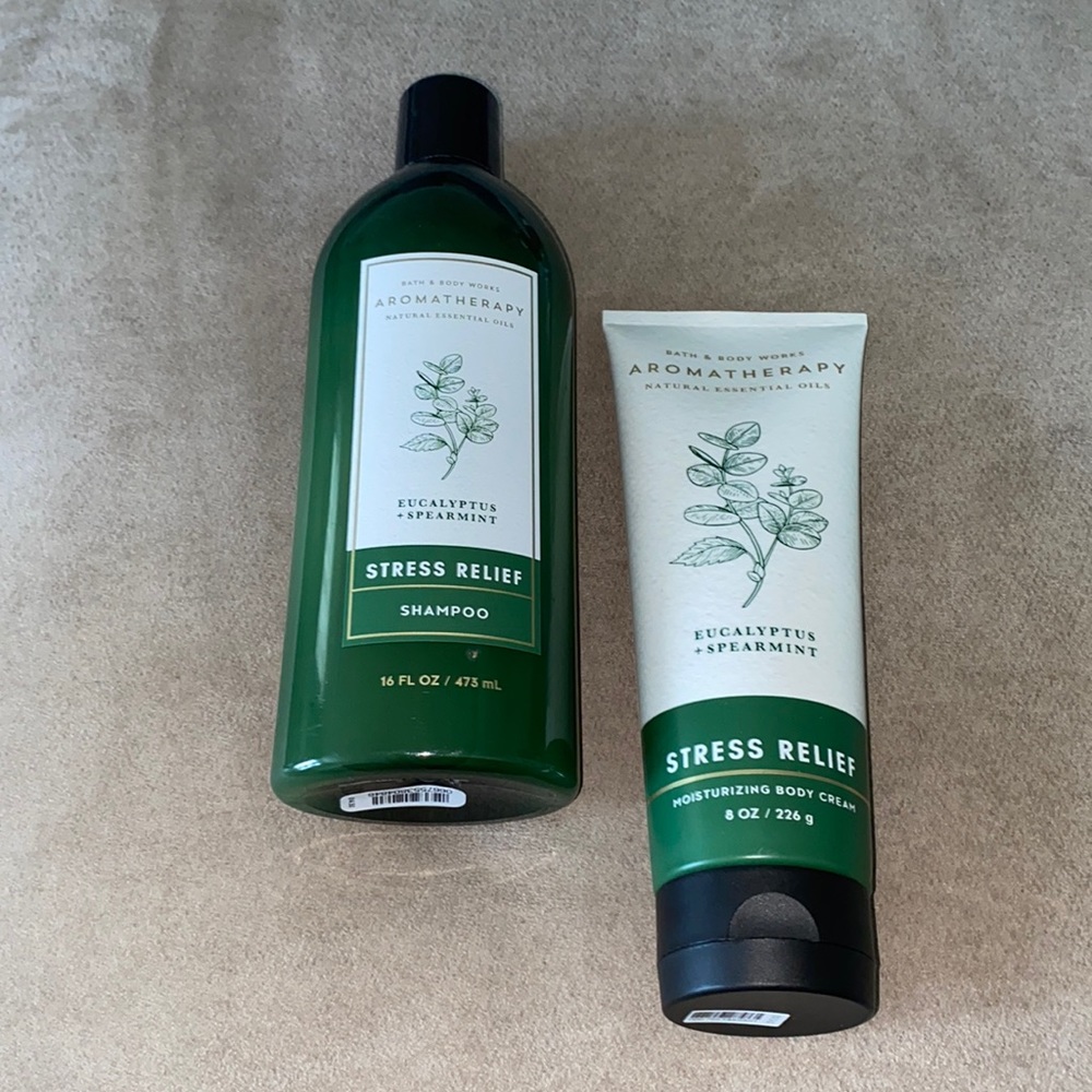 Eucalyptus and Spearmint Stress Relief Bath & Body Works
